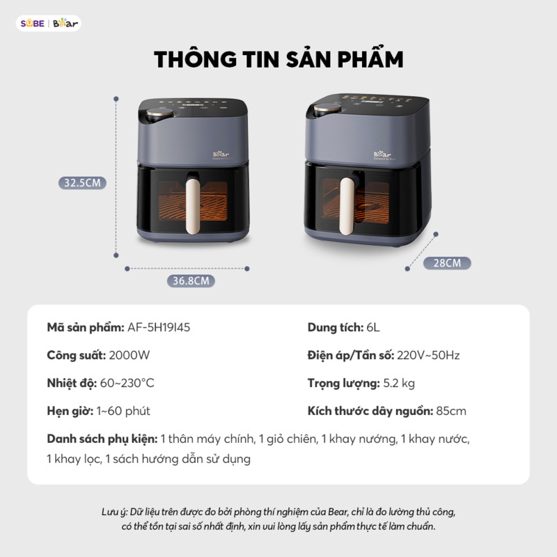 Thông số kỹ thuật của sản phẩm