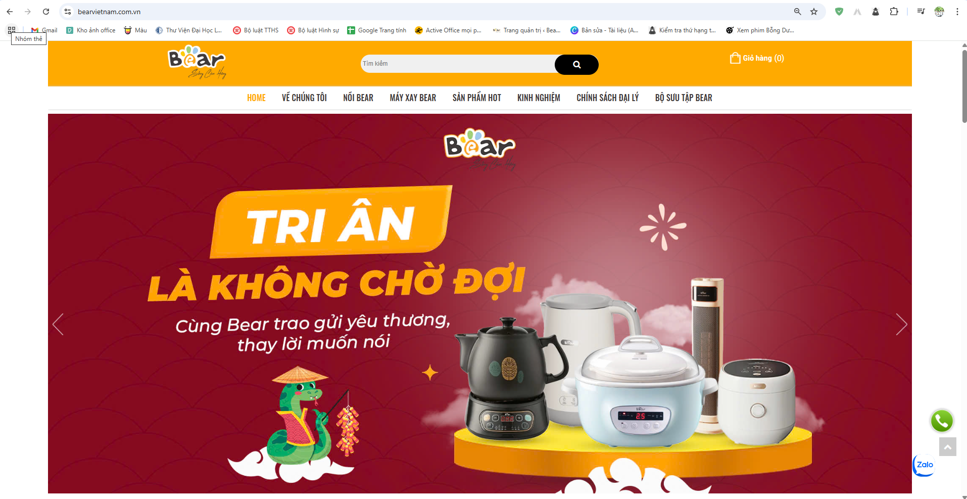 Website của Công ty